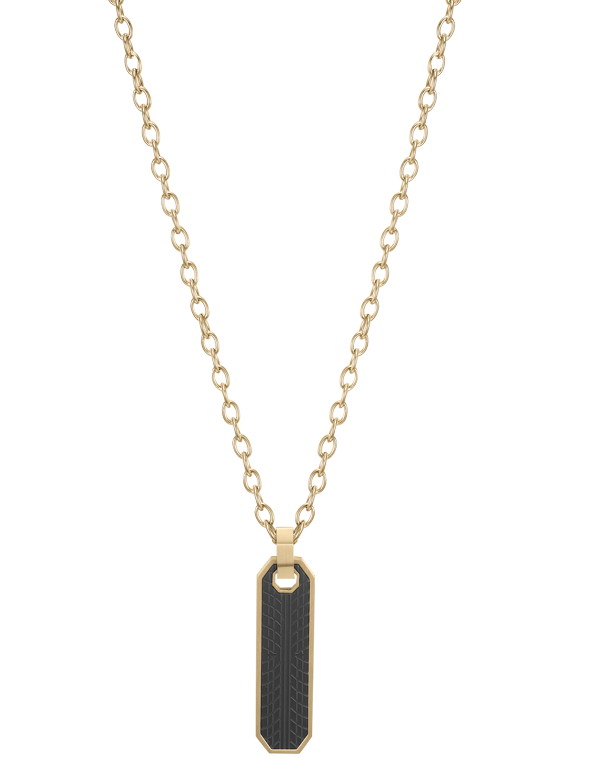 Tread IP Gold Pendant