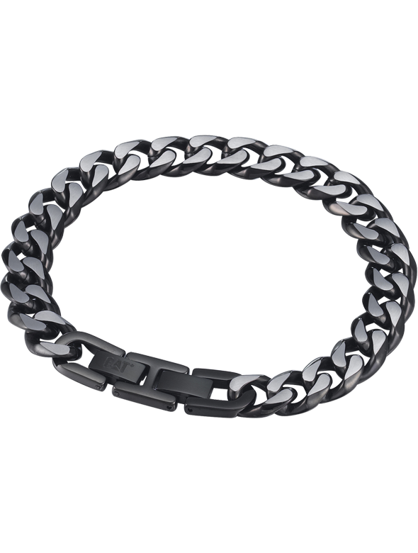 Chains Chunky Link Black Bracelet